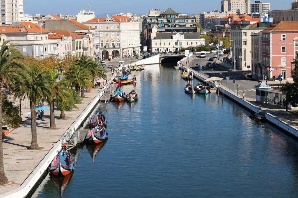 Central Waterway of Ria de Aveiro