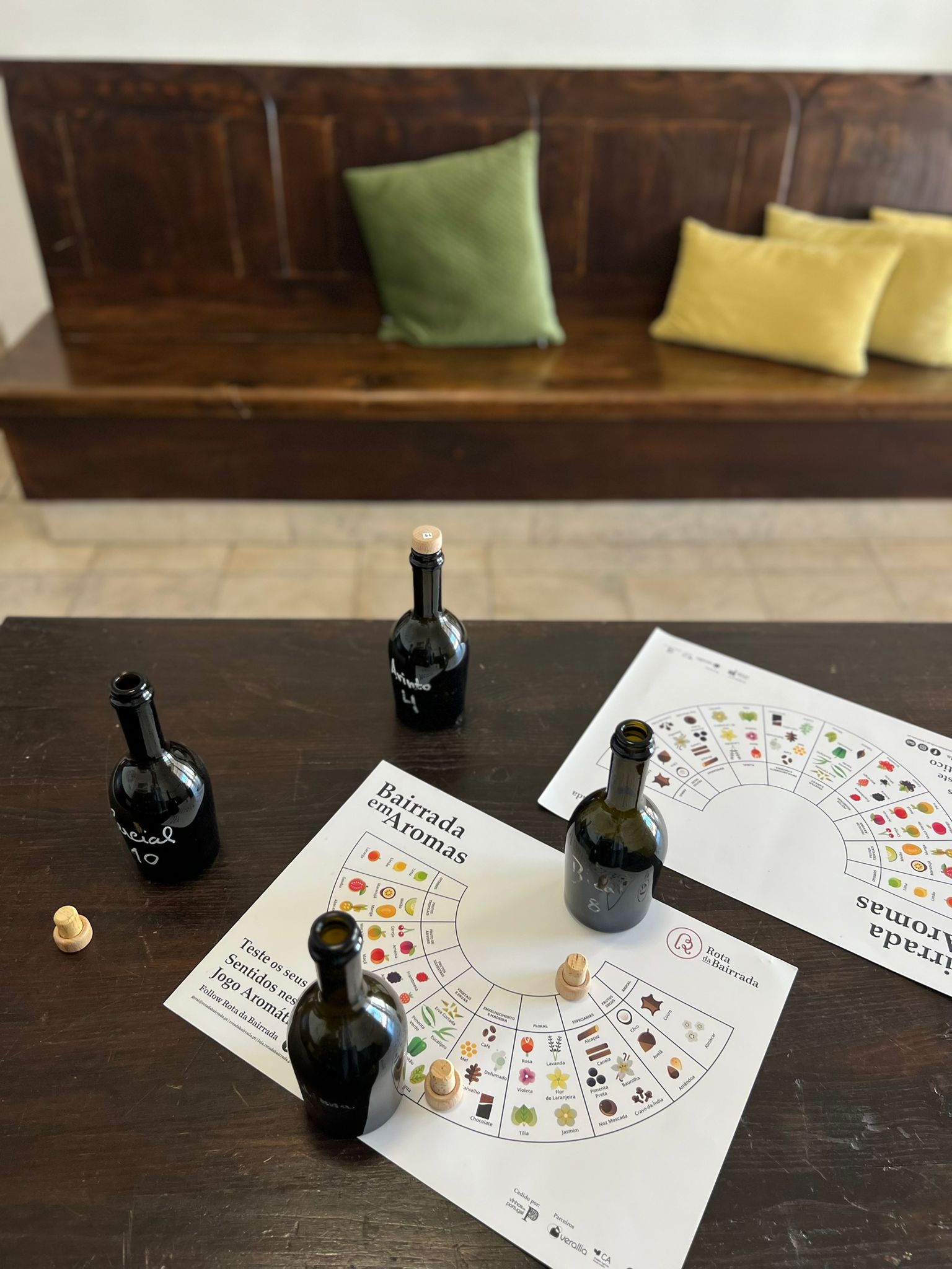 Aromas game by Rota da Bairrada