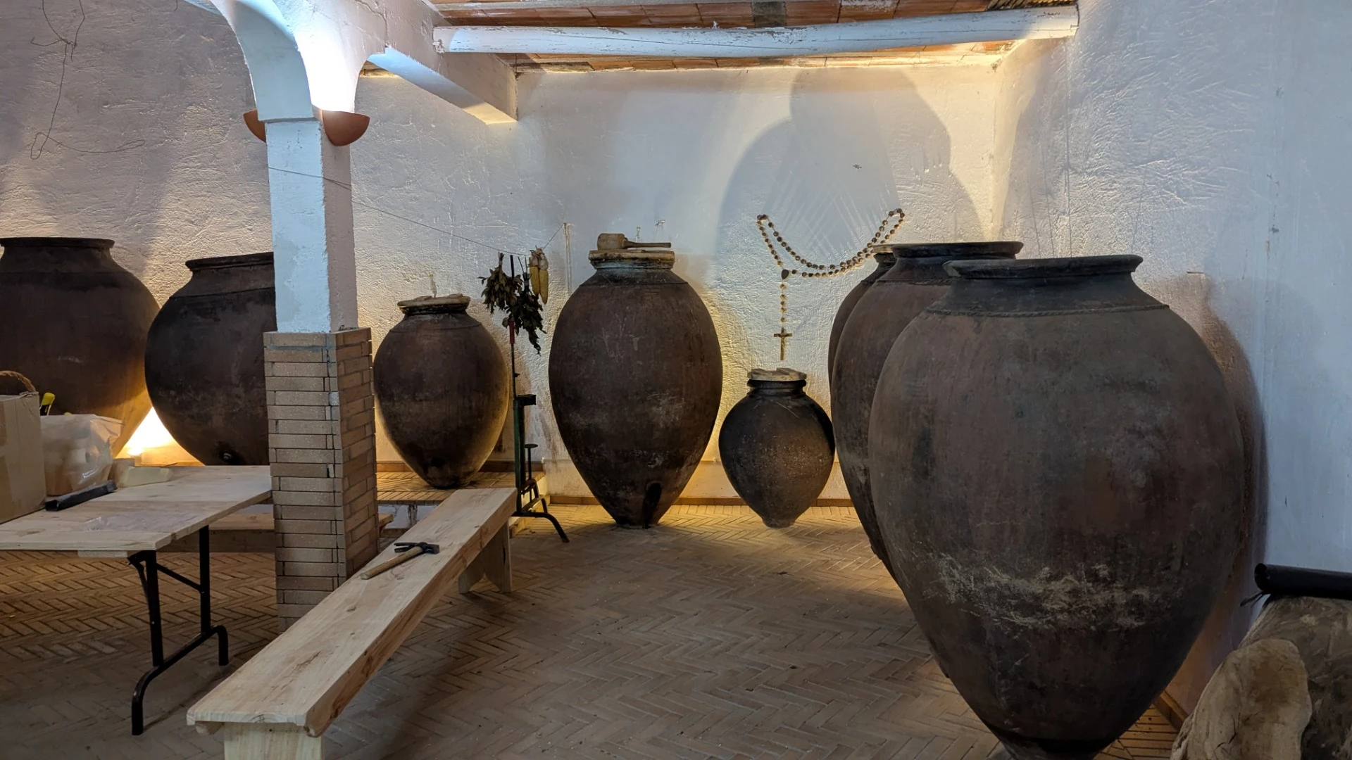 Almoço tradicional na Adega Malápio | Vinho de Talha Bairrada