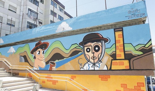 Arte urbano | Oliveira do Bairro