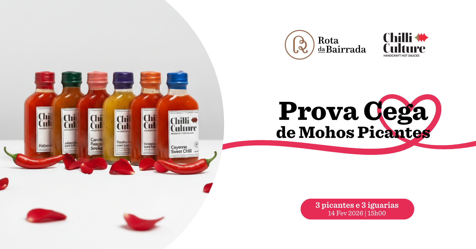 Rota da Bairrada e Chilli Culture: Blind Tasting of Hot Sauces